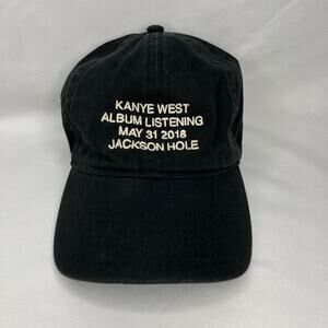 Kanye West Ye Yeezy Wyoming Jackson Hole Album Listening Tour Merch Hat Cap